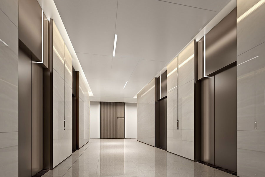 Elevator de pasageri de tracțiune